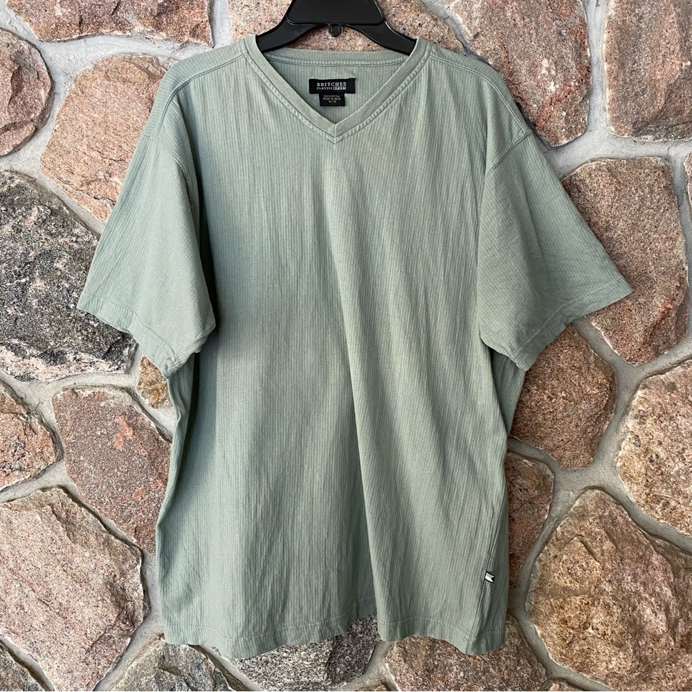 Britches 100% cotton mens t shirt